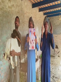 Poster for Birthday video from Afzal Ahmed khan