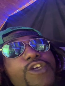 Poster for Birthday video from Kanye East