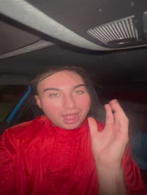 Poster for Valentine's Day video from Christopher Lee