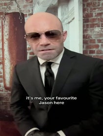 Poster for Father's Day video from Jason Statham Impersonator