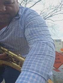 Poster for Pep Talk video from SEXY SAX GUY The best in business