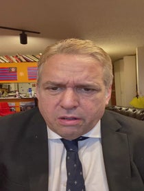 Poster for Holiday video from Richard M. Nixon (Impersonator)