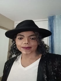 Poster for Birthday video from Corey Melton as Michael Jackson