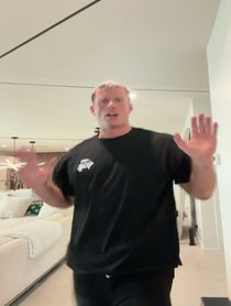 Poster for Pep Talk video from Clayton Echard