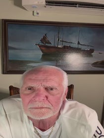 Poster for Birthday video from Captain Lee