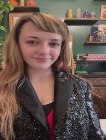 Poster for Magic trick video from Magician Katrina