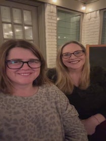 Poster for Valentine's Day video from Sinisterhood Podcast