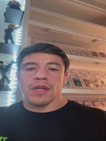 Poster for Birthday video from Brandon Moreno