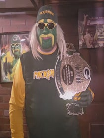 Poster for Pep Talk video from Packermania