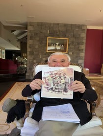Poster for Father's Day video from Jamie Farr