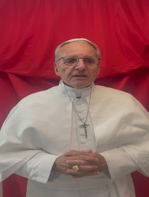 Poster for Birthday video from Pope