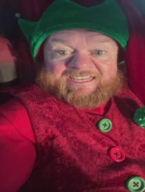 Poster for Holiday video from Christmas Elf