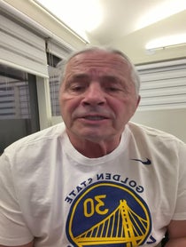 Poster for Birthday video from Bret Hitman Hart
