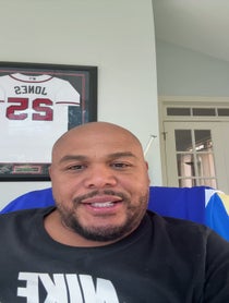 Poster for Father's Day video from Andruw Jones