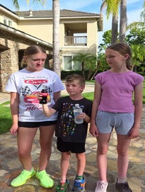 Poster for Birthday video from Trinity and Madison