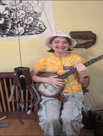 Poster for Birthday video from Phoebe Sanders