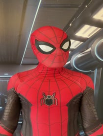 Poster for Birthday video from SpiderMan