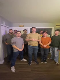 Poster for Birthday video from Another Round