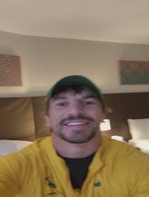 Poster for Birthday video from Eben Etzebeth