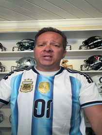 Poster for Fantasy football video from Michael Fabiano