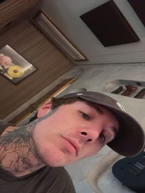 Poster for Valentine's Day video from Oli Sykes