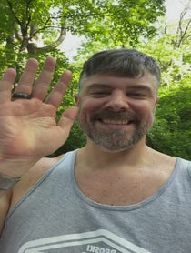 Poster for Pep Talk video from Randy Santel