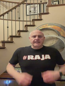 Poster for Birthday video from The Raja