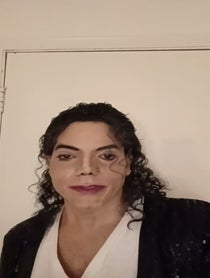 Poster for Birthday video from Corey Melton as Michael Jackson