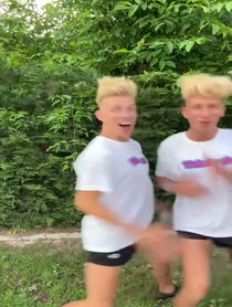 Poster for Birthday video from Voros Twins