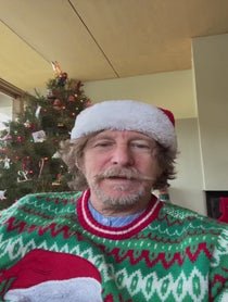 Poster for Holiday video from Lew Temple