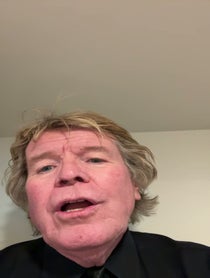 Poster for Pep Talk video from Peter Noone (Herman)