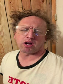 Poster for Birthday video from Napoleon Dynamite Impersonator