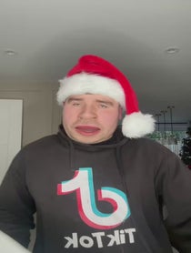 Poster for Holiday video from Sammy & Courtney