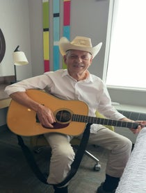 Poster for Father's Day video from Junior Brown