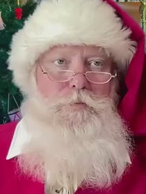 Poster for Holiday video from Santa Theodore
