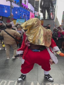 Poster for Holiday video from Crackheadbarney