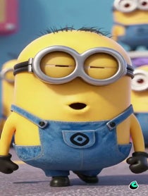 Poster for Birthday video from Minions