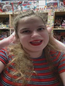 Poster for Birthday video from 8th Grade Star
