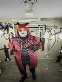 Poster for Birthday video from Cosplaydude637