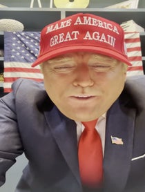 Poster for Father's Day video from Donald J. Trump