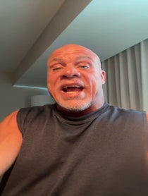 Poster for Father's Day video from Kurt Angle