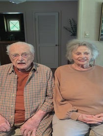 Poster for Birthday video from William Daniels & Bonnie Bartlett