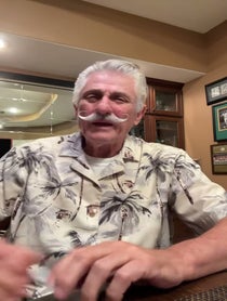 Poster for Father's Day video from Rollie Fingers
