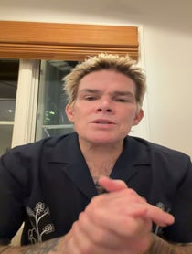 Poster for Pep Talk video from Mark McGrath