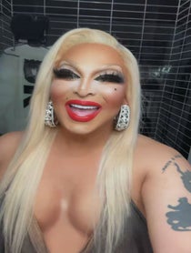 Poster for Birthday video from Roxxxy Andrews