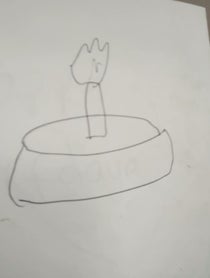 Poster for Birthday video from James Baker