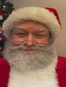 Poster for Holiday video from Santa