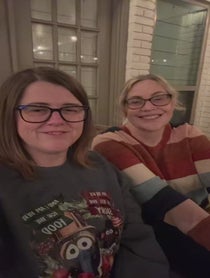 Poster for Holiday video from Sinisterhood Podcast