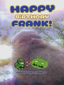 Poster for Birthday video from Craygar