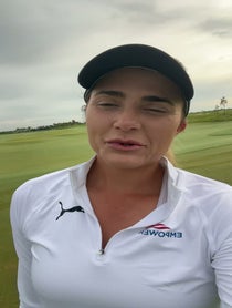 Poster for Birthday video from Lexi Thompson